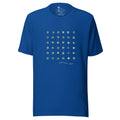 T-shirt unisex blu royal "UOS Stars" della collezione Rebel Path